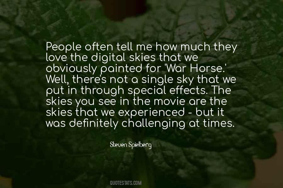 Quotes About War Horse #1167290