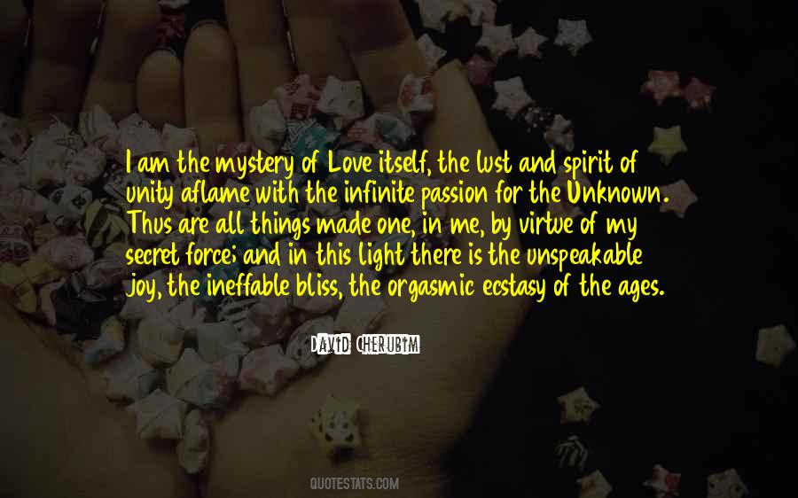 Quotes About The Mystery Of Love #844880