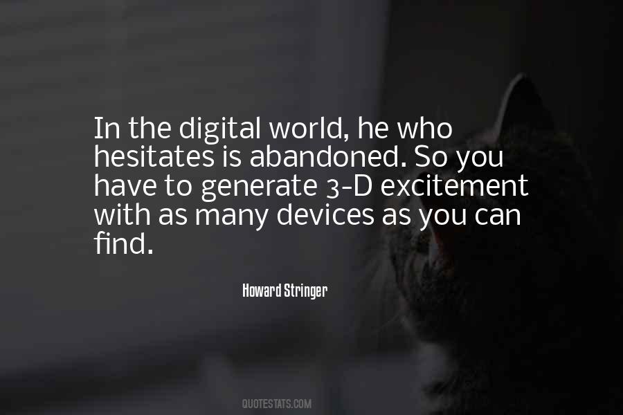 Quotes About Digital World #1506161