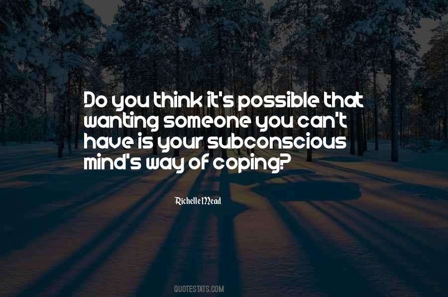 Quotes About Subconscious Mind #1181817