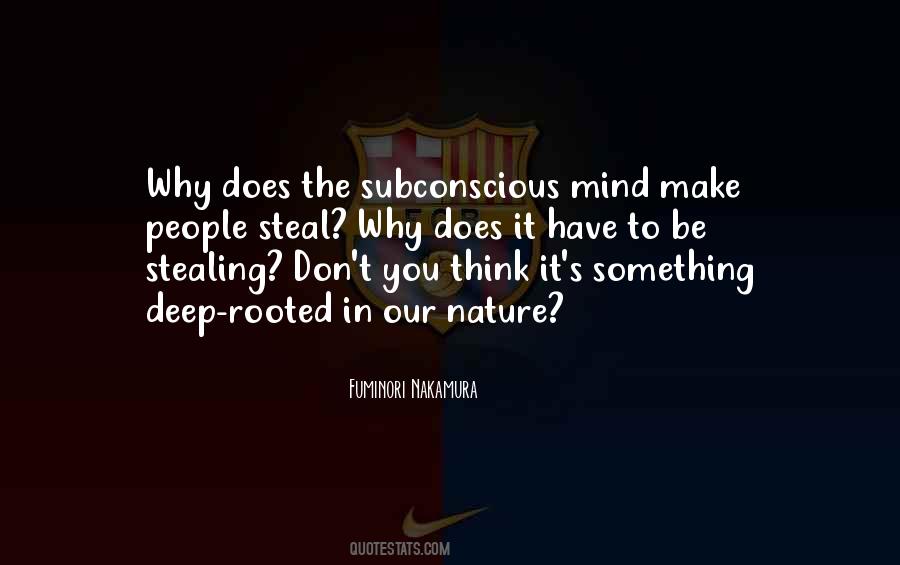 Quotes About Subconscious Mind #656325