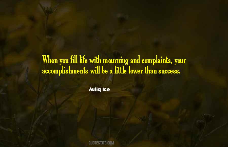 Quotes About Accomplishments Goals #1581719