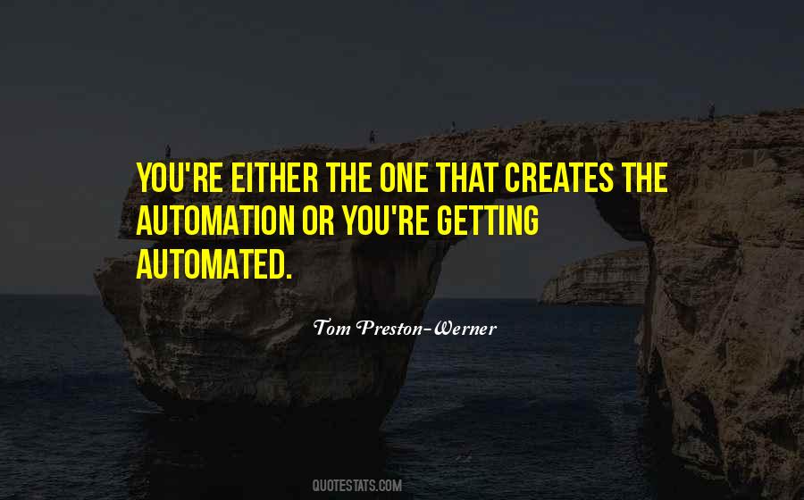 Quotes About Automation #152276