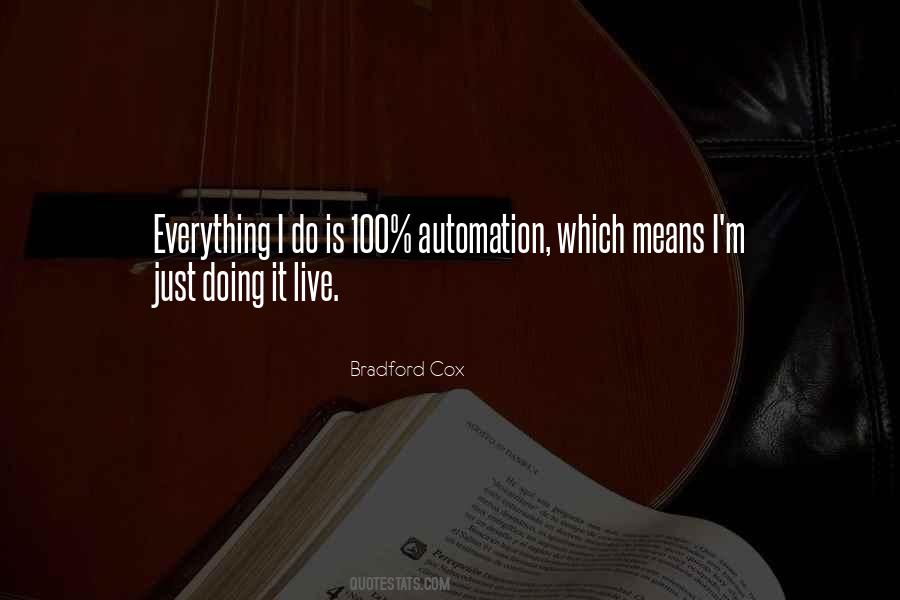 Quotes About Automation #276347