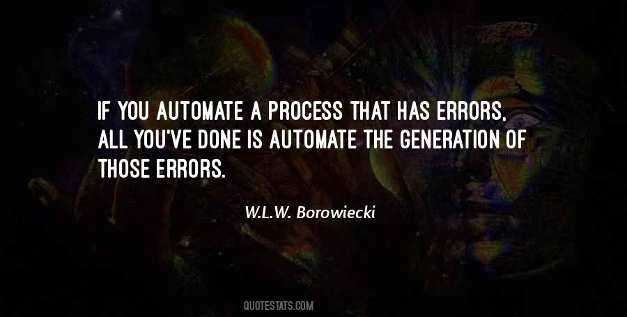 Quotes About Automation #795433