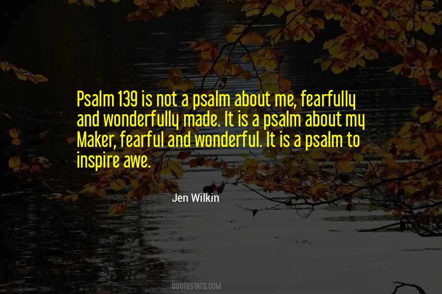 Quotes About Psalm 139 #886632