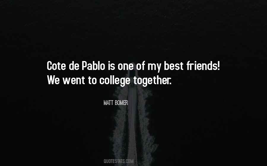 Quotes About Pablo #240155