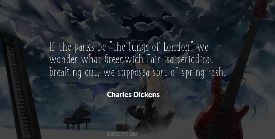 Quotes About London Parks #181838
