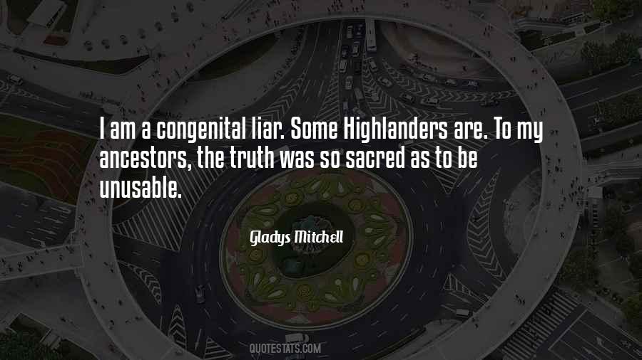 Quotes About Highlanders #741262
