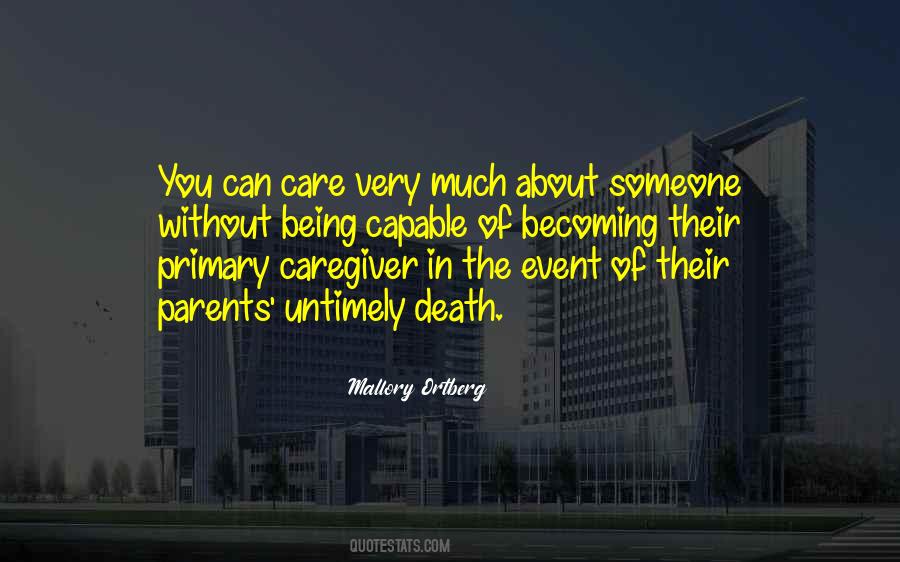 Quotes About A Caregiver #963935