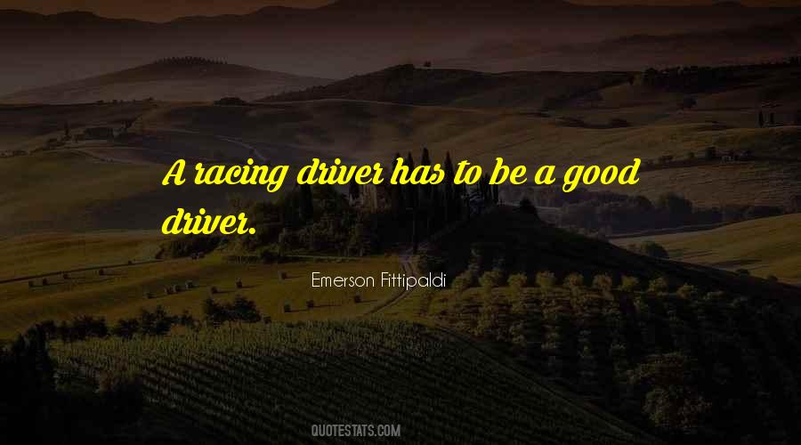 Quotes About Good Driver #210366