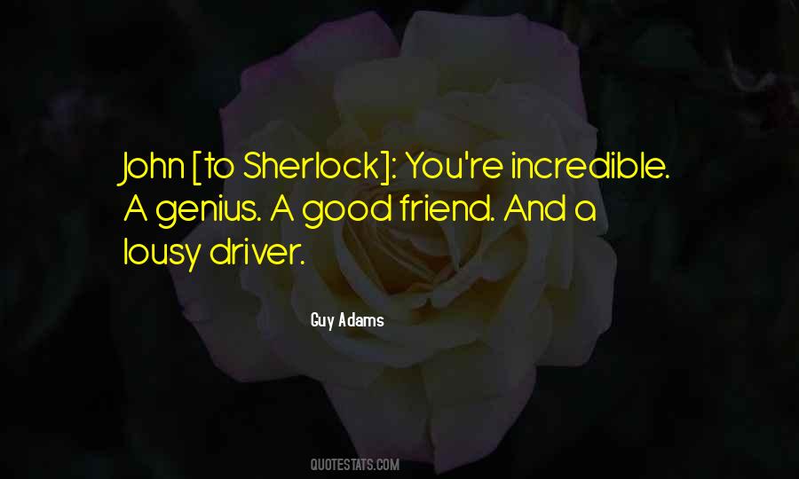 Quotes About Good Driver #376188