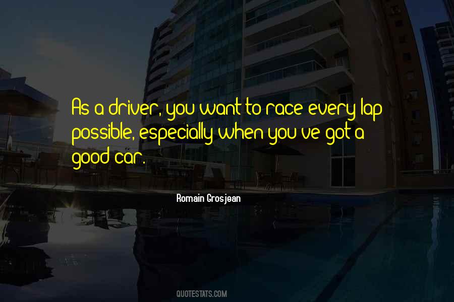 Quotes About Good Driver #936298