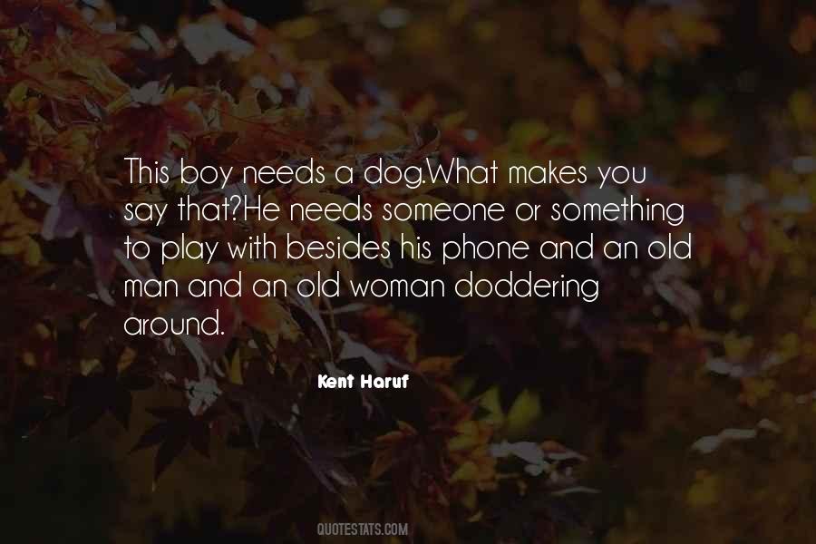 Quotes About Boy And His Dog #1466434