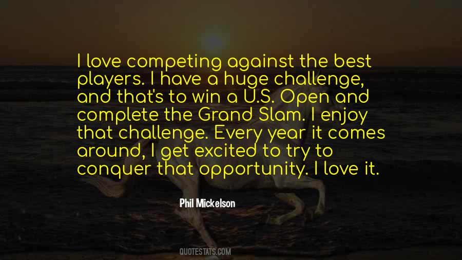 Quotes About Competing Against The Best #288398