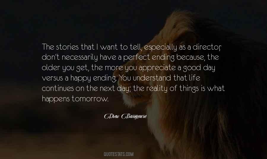 Quotes About Ending The Day #225732