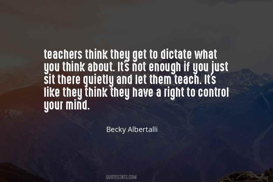Quotes About Mind Control #102558