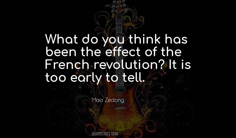 Effects Of The French Revolution Quotes #1543259