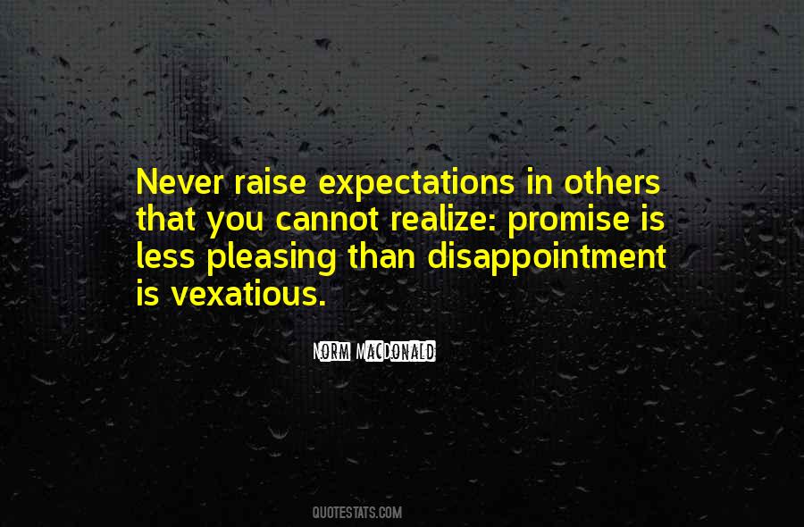 Quotes About Less Expectations #347068