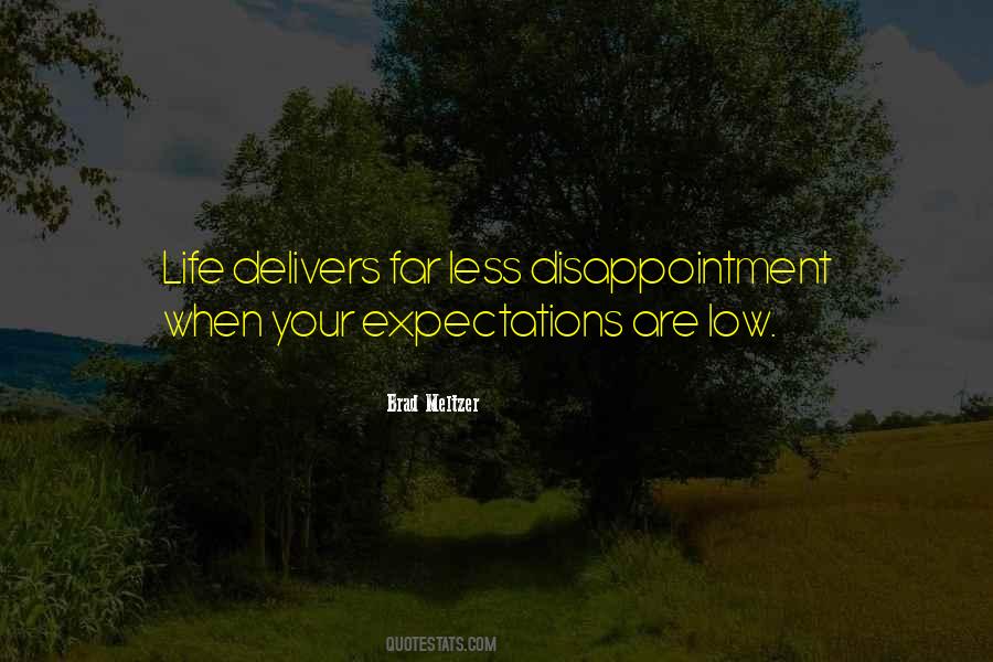 Quotes About Less Expectations #754208