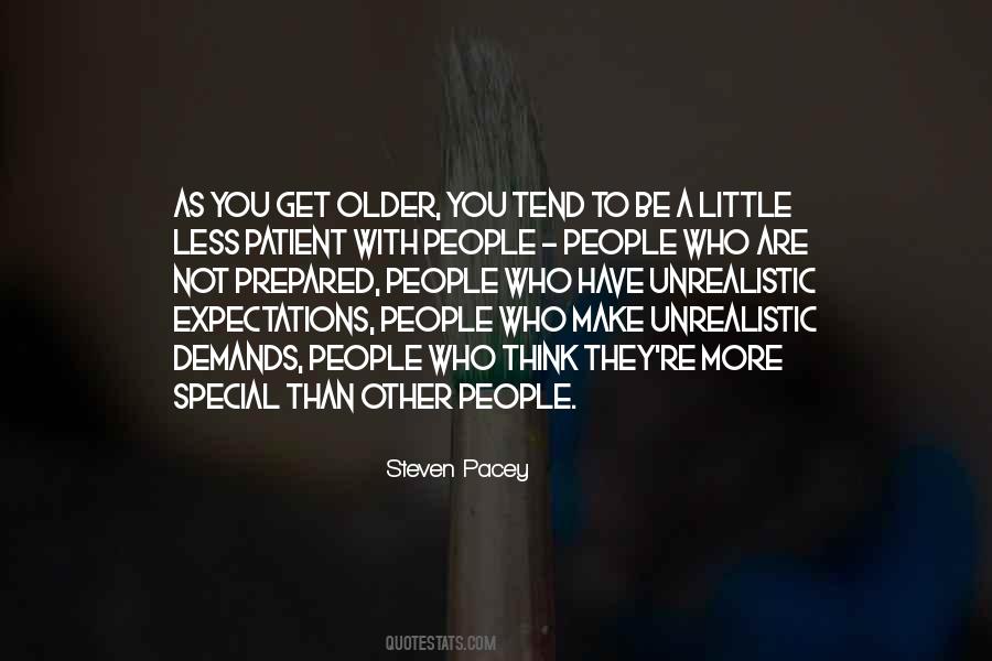 Quotes About Less Expectations #805333