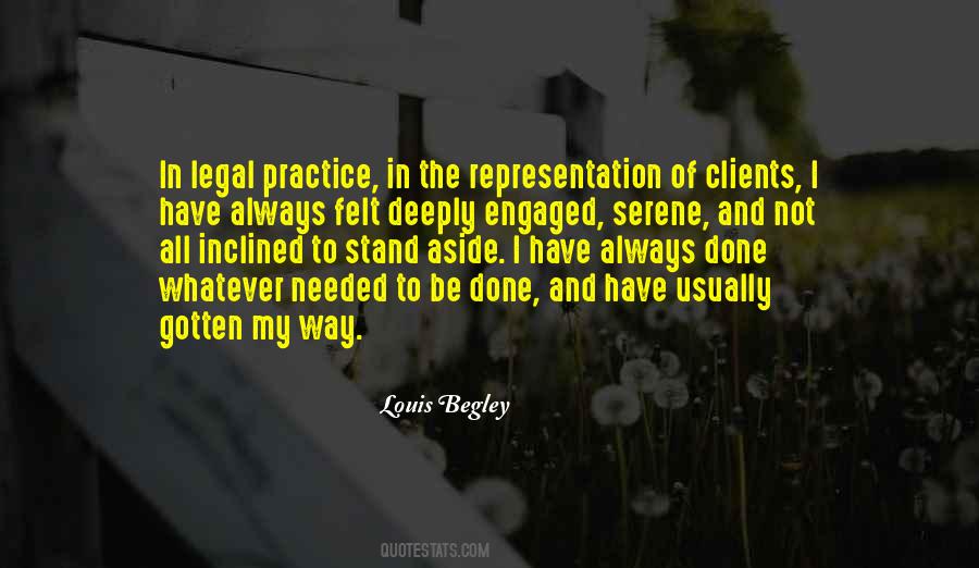 Quotes About Legal Representation #760500