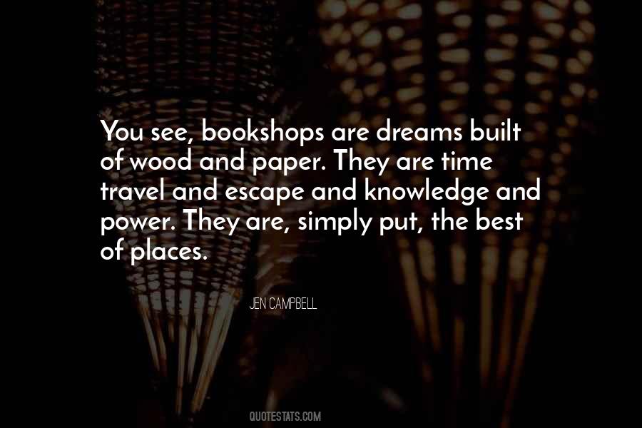 Quotes About Bookshops #1691502