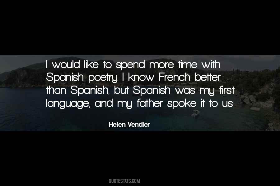 Spanish Poetry Quotes #1077787