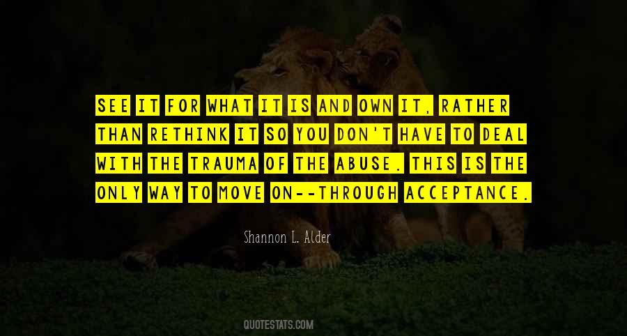 Quotes About Victim Of Abuse #550651