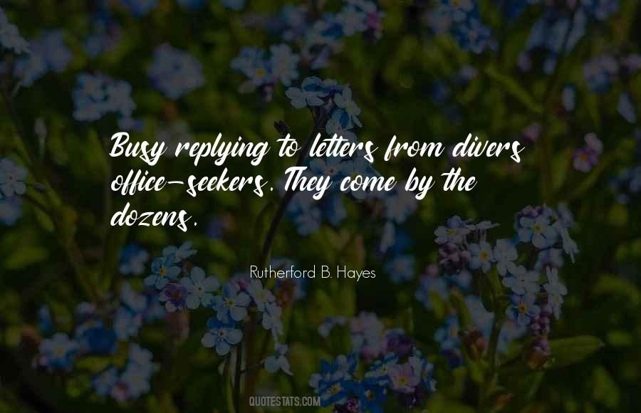 Quotes About Replying #1835503