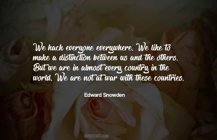 Every Country In The World Quotes #587814