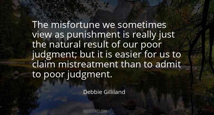 Quotes About Mistreatment #850307
