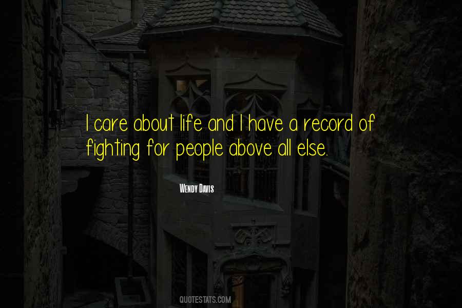 Care For All People Quotes #1189701