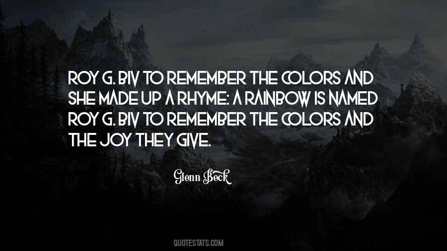 Quotes About Rainbow Colors #436019