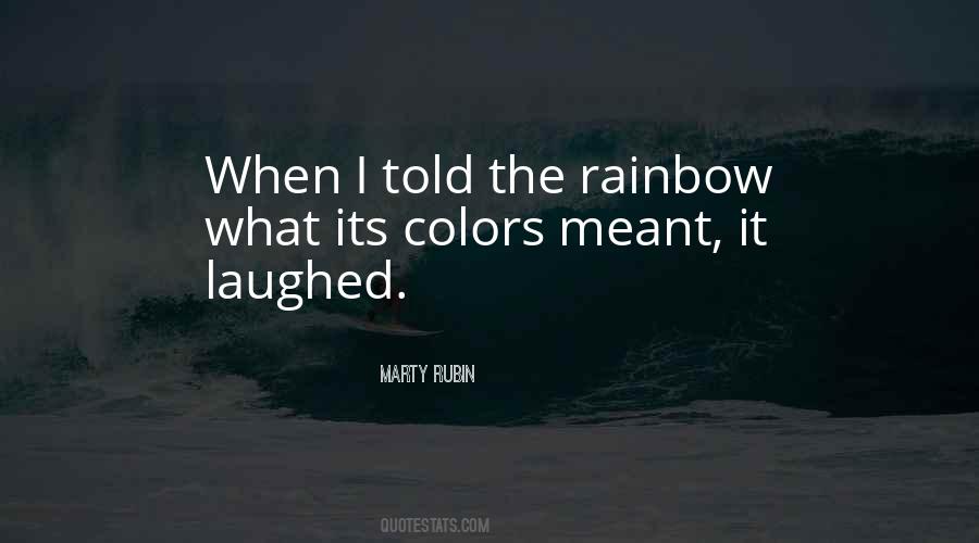 Quotes About Rainbow Colors #921671