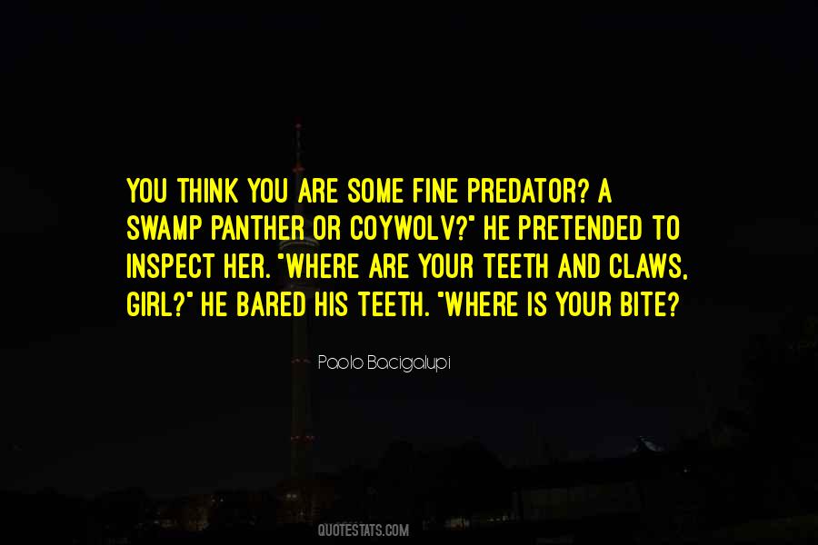 Quotes About Claws #341728 Quotes About Claws #341728