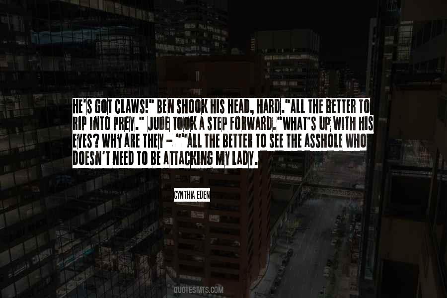 Quotes About Claws #391827 Quotes About Claws #391827