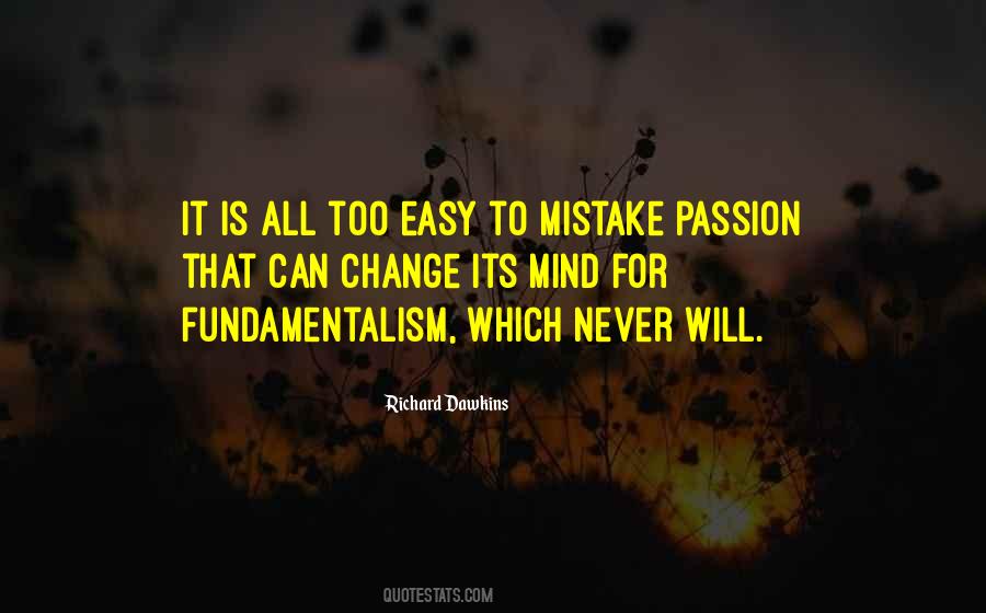 Quotes About Fundamentalism #1020574