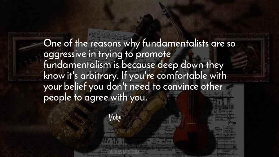 Quotes About Fundamentalism #329409
