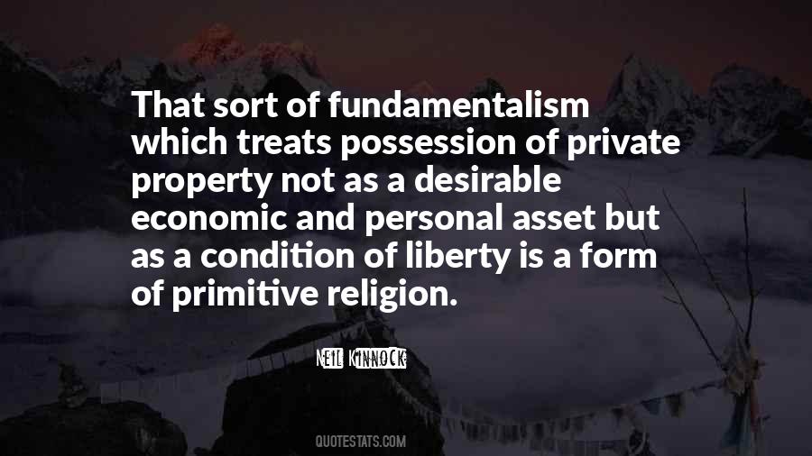 Quotes About Fundamentalism #504633