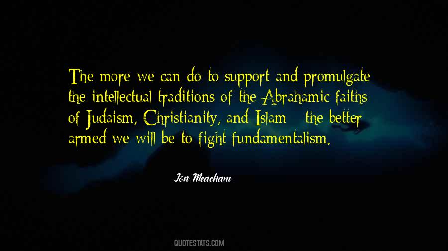 Quotes About Fundamentalism #692764