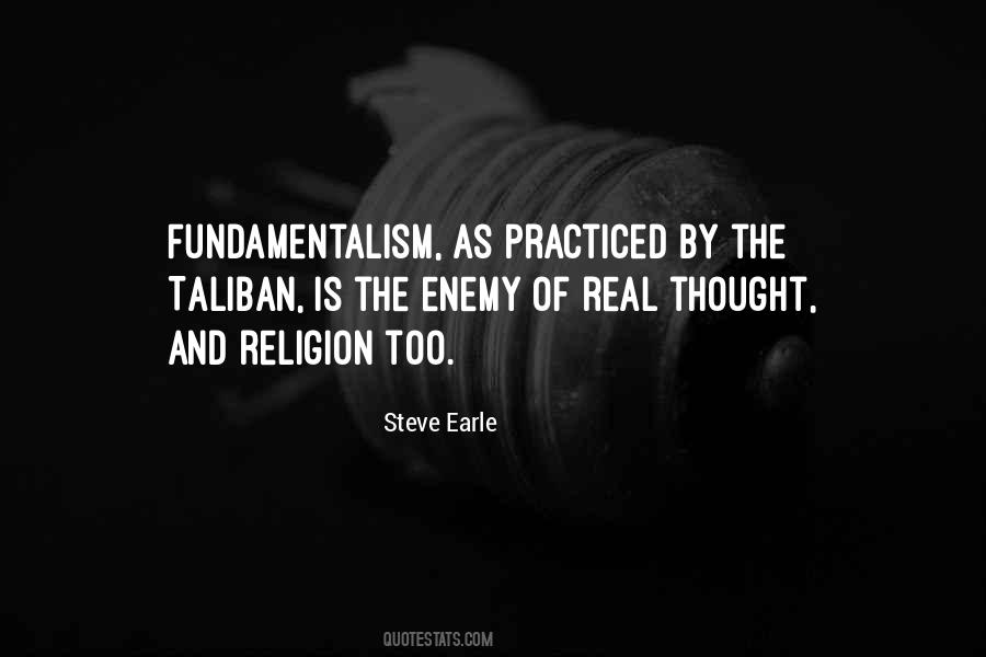 Quotes About Fundamentalism #864977