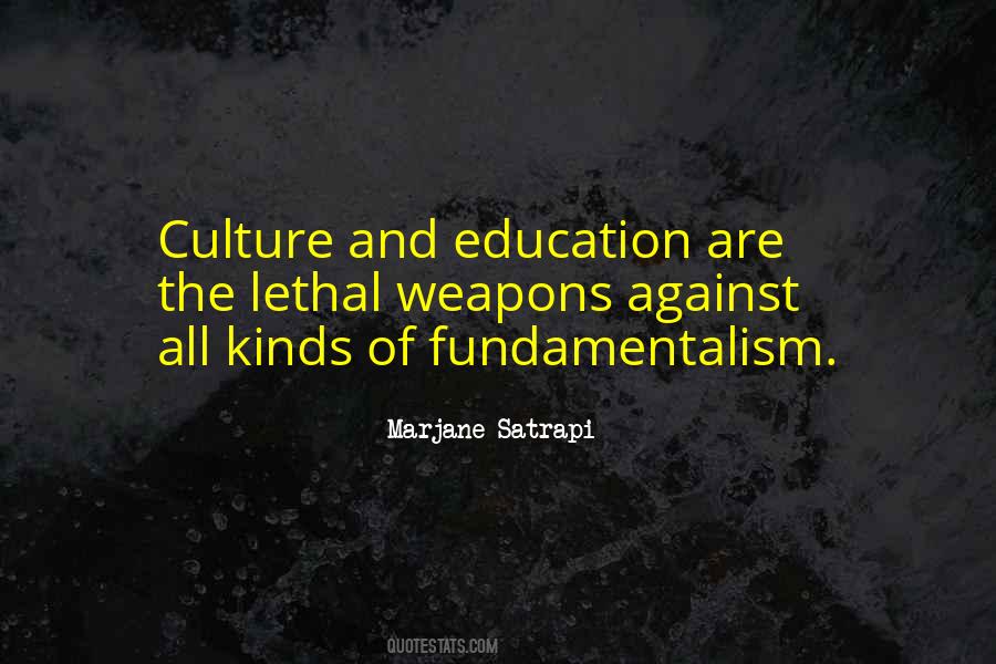 Quotes About Fundamentalism #881926