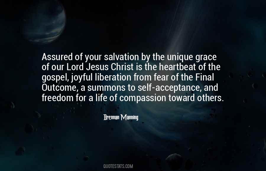 Grace Of The Lord Quotes #1022069