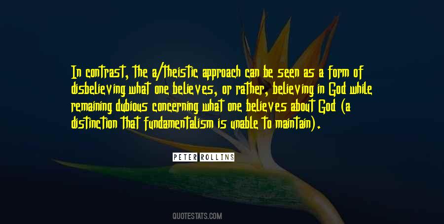 Quotes About Believing In God #1656092