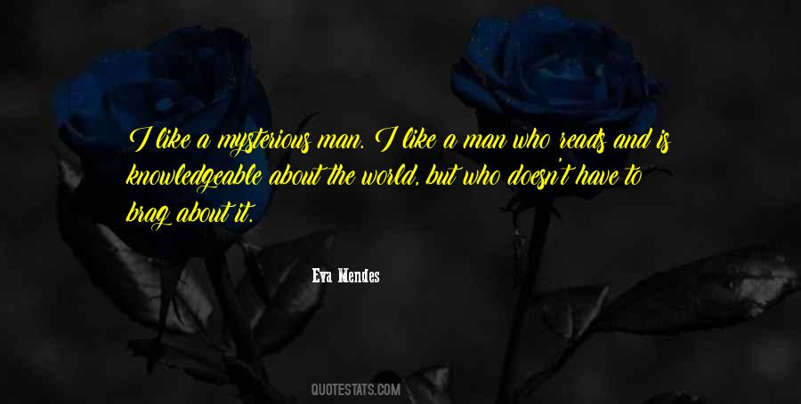 Mysterious Men Quotes #1264578