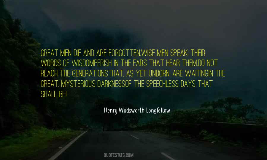 Mysterious Men Quotes #925262