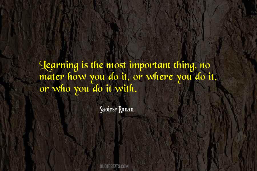 Quotes About Learning To Let Go #3504