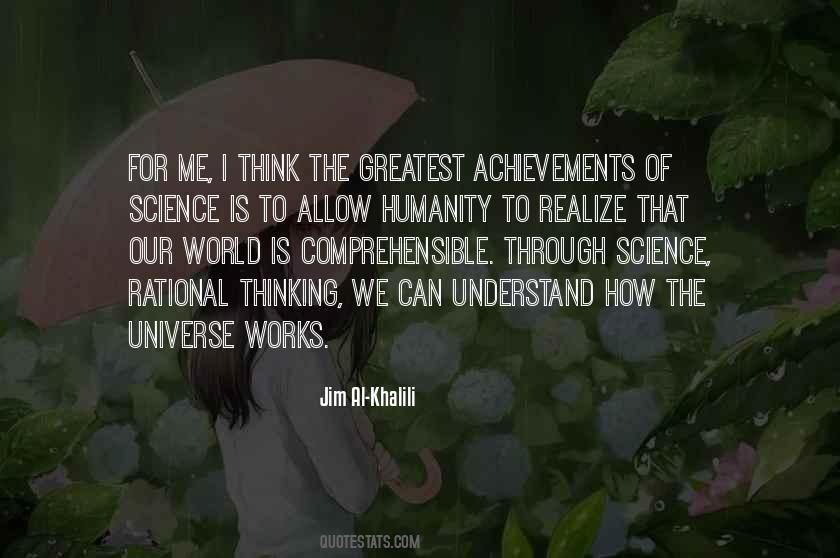 Quotes About How The World Works #1023641