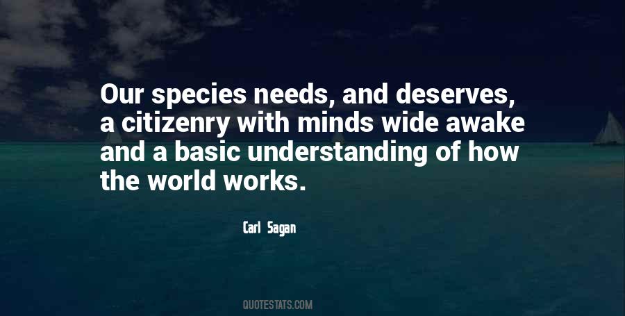 Quotes About How The World Works #1478651